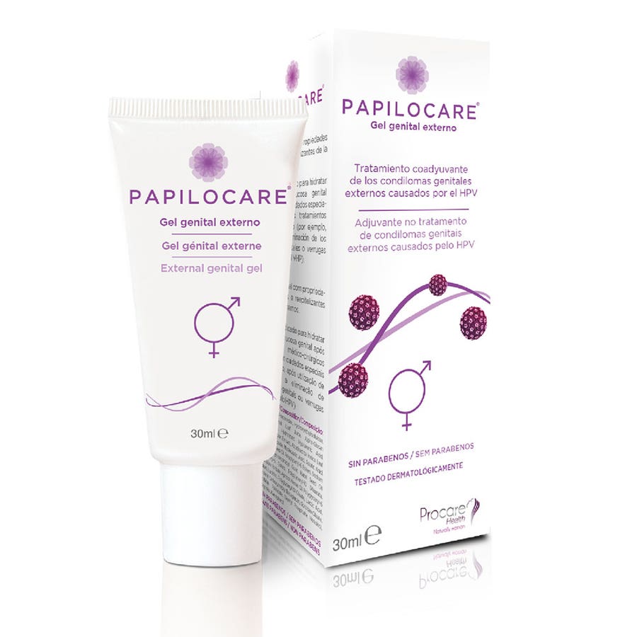Procare Papilocare Papilocare External Gel Genital Hpv 30ml (1.01fl oz) - FrenchBeautyHub