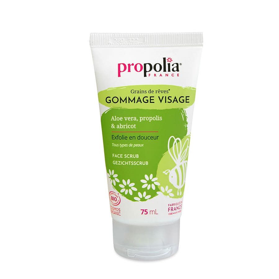 Propolia Organic Face Scrubs Grains De Reves 75ml (2.53fl oz) - FrenchBeautyHub