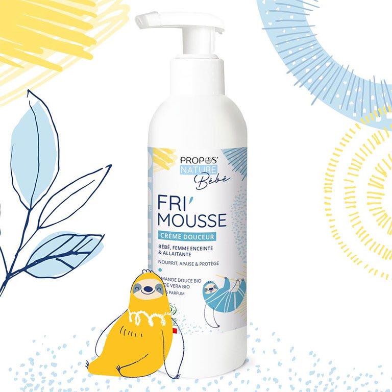 Propos'Nature Fri'mousse Bioes Gentle Cream All Skin Types 200ml (6.76fl oz) - FrenchBeautyHub