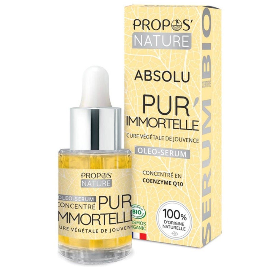 Propos'Nature Pur'Immortelle Absolu Oleo - Serum Bioes 30ml (1.01fl oz) - FrenchBeautyHub