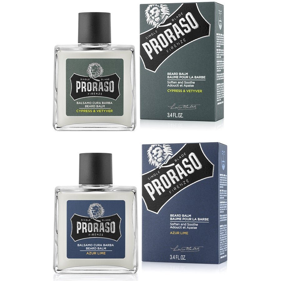 Proraso Single Blade Beard Balm 100ml (3.38fl oz) - FrenchBeautyHub