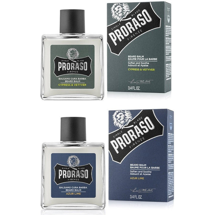 Proraso Single Blade Beard Balm 100ml (3.38fl oz) - FrenchBeautyHub