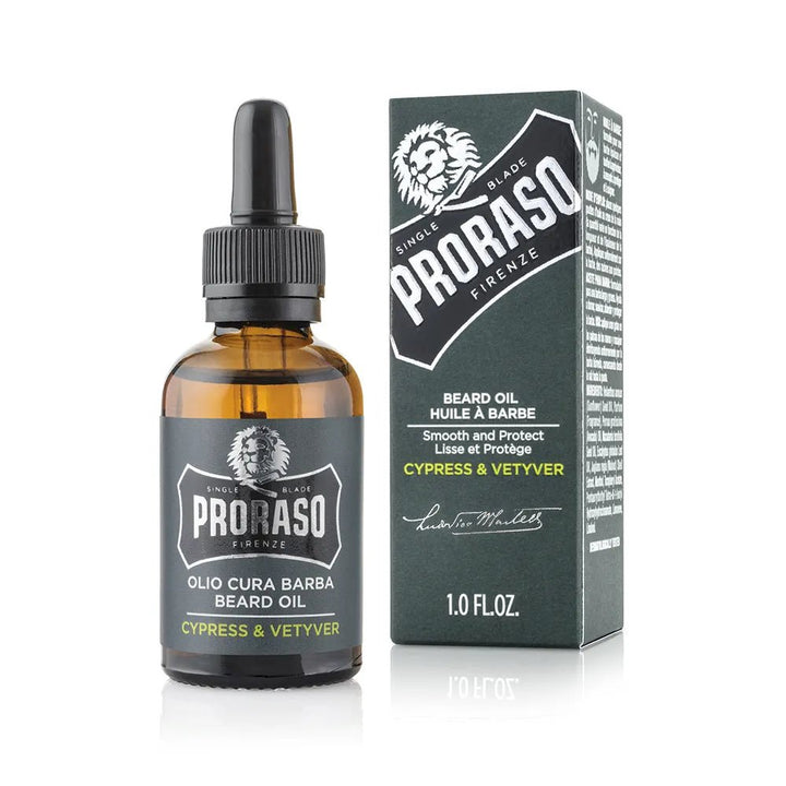 Proraso Single Blade Beard Oil 30ml (1.01fl oz) - FrenchBeautyHub