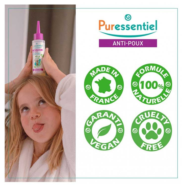 Puressentiel Anti-Lice Loción antipiojos + peine 200ml