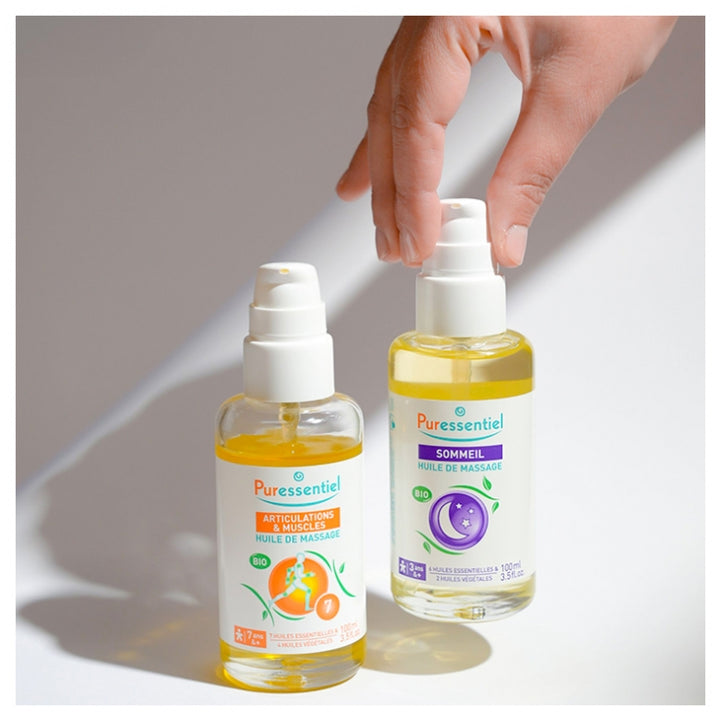 Puressentiel Sleep Organic Massage Oil Lavender & Neroli 100ml (3.38fl oz)