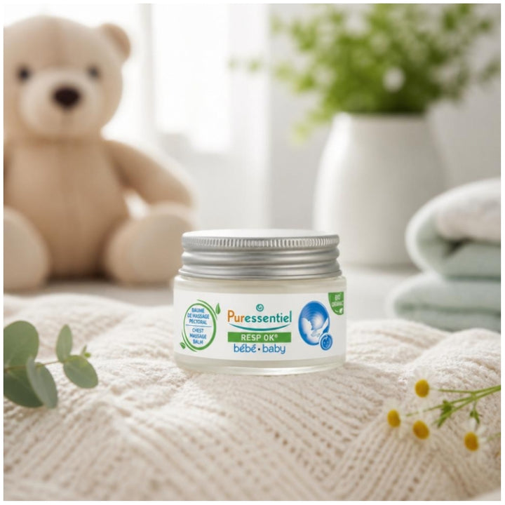 Puressentiel Resp Ok® Bioes Baby Chest Massage Balm 30ml (1.01fl oz)