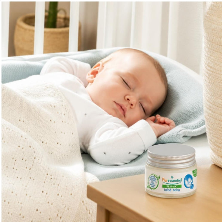 Puressentiel Resp Ok® Bioes Baby Chest Massage Balm 30ml (1.01fl oz)