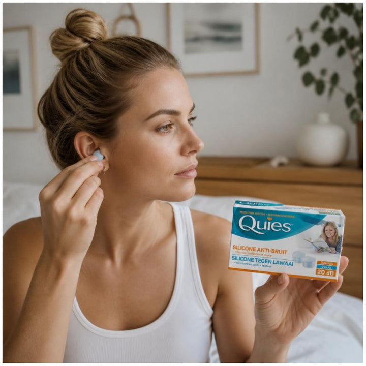 Quies Rubber Earplugs Anti Noise 3 Pairs