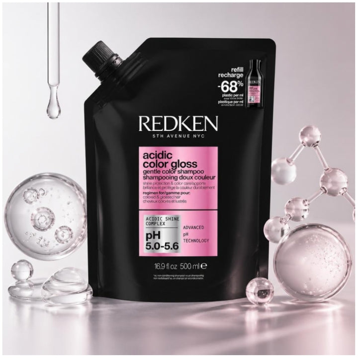 Redken Acidic Color Gloss Recharge شامبو للشعر المصبوغ والمُفتّح 500 ml