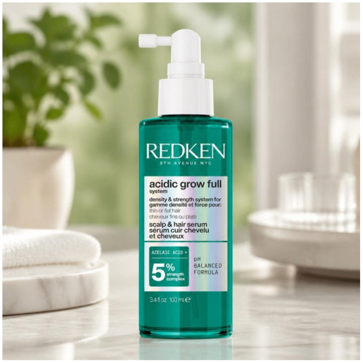 Redken Acidic Grow Full System Scalp density serum for fine hair 100ml (3.38 fl oz)