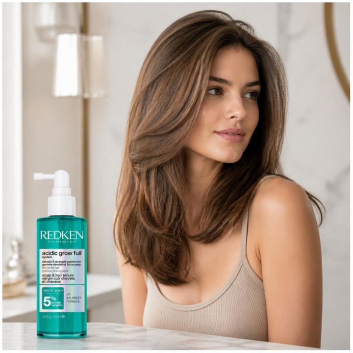 Redken Acidic Grow Full System Scalp density serum for fine hair 100ml (3.38 fl oz)