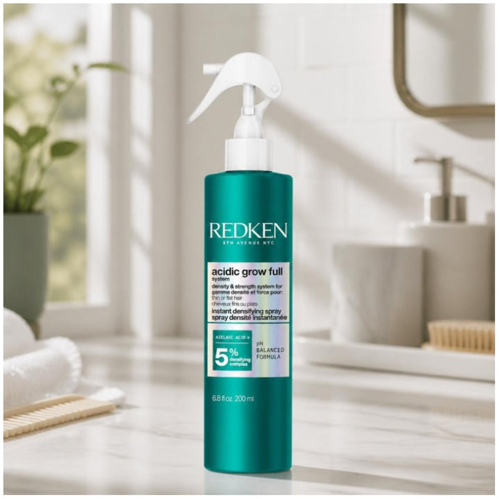 Redken Acidic Grow Full System Spray para aportar densidad y volumen al instante para cabello fino 190ml