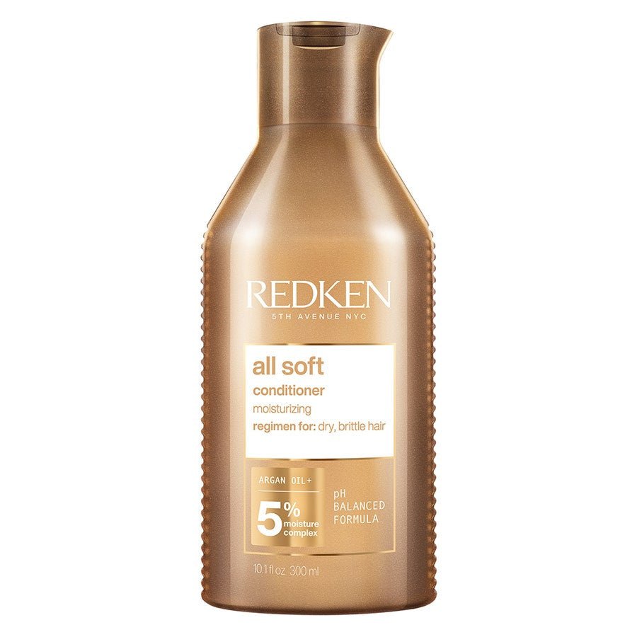 Redken All Soft Moisturising conditioner for dry, rough hair 300ml (10.14fl oz) - FrenchBeautyHub