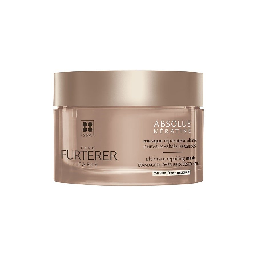 René Furterer Absolue Keratine Ultimate Repair Mask for Thick Hair 200ml (6.76fl oz) - FrenchBeautyHub