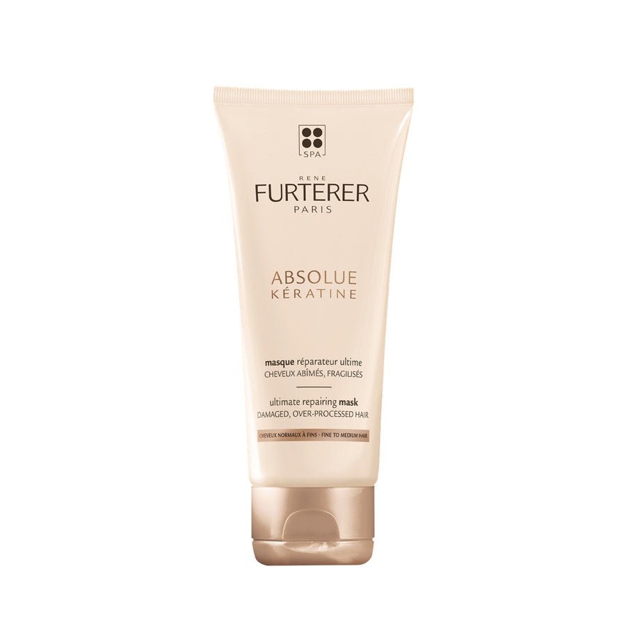 Rene Furterer Absolue Keratine Ultimate Repair Mask Normal to Thin Hair 100ml (3.38fl oz) - FrenchBeautyHub