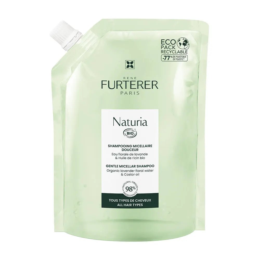 Rene Furterer Naturia Gentle Micellar Shampoo with Lavender Floral Water and Organic Castor Oil - FrenchBeautyHub