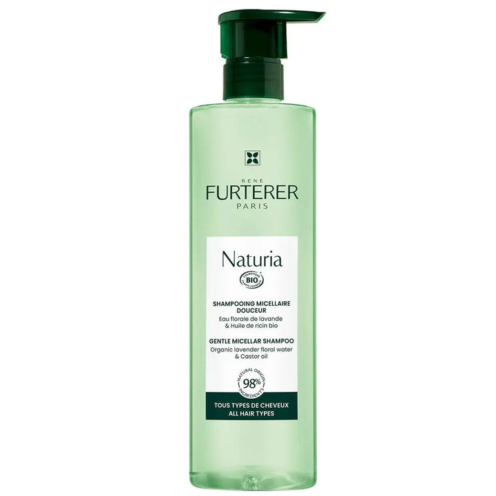 Rene Furterer Naturia Gentle Micellar Shampoo with Lavender Floral Water and Organic Castor Oil - FrenchBeautyHub