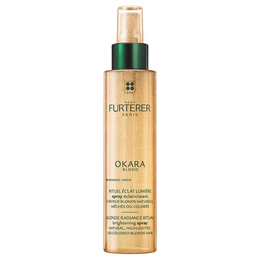 René Furterer Okara Leave - In Lightening Spray for Natural Blonde Hair, Highlighted or Colored 150ml (5.07fl oz) - FrenchBeautyHub
