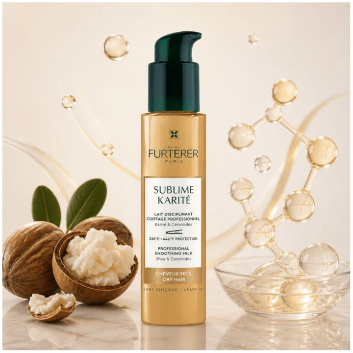 René Furterer Sublime Karite Leite disciplinante profissional para cabelos secos 100ml