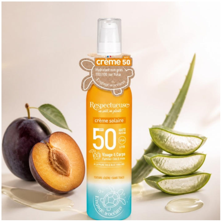 Respectueuse Sunscreens SPF50 cream 100ml (3.38fl oz)