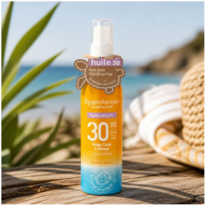 Respectueuse Sunscreens Oil SPF30 100ml (3.38fl oz)