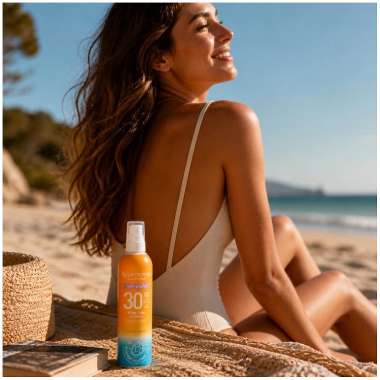 Respectueuse Sunscreens Oil SPF30 100ml (3.38fl oz)
