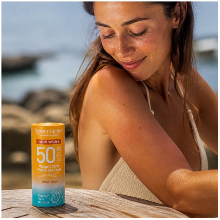Respectueuse واقي شمس ستيك SPF50 18g