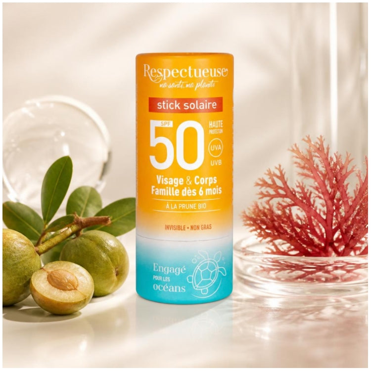 Respectueuse واقي شمس ستيك SPF50 18g