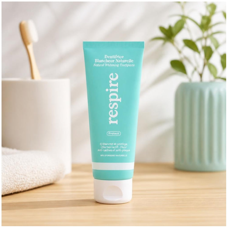 Respire Natural معجون أسنان مبيّض 75ml