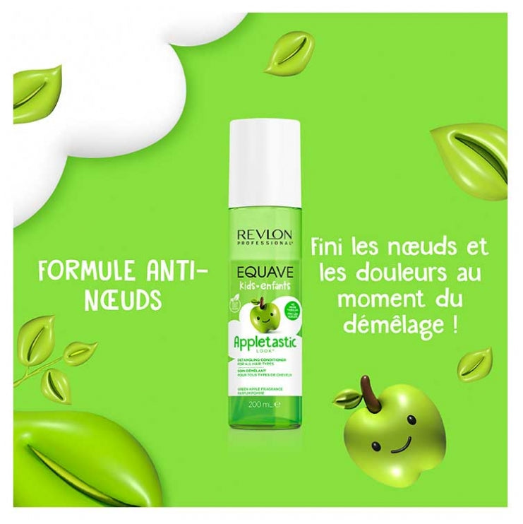 Revlon Professional Equave Kids Demelant Care Green Apple Perfumes 200ml (6.76fl oz)