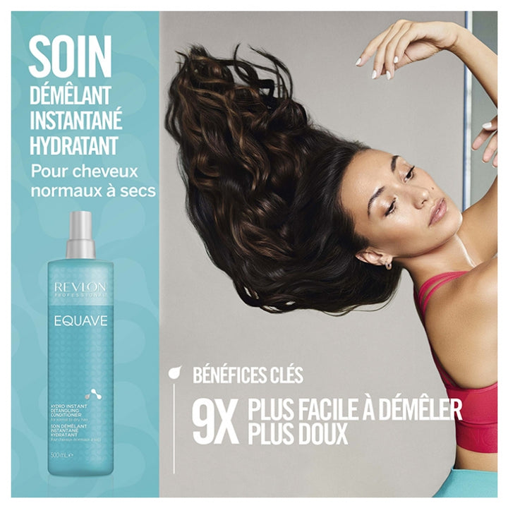 Revlon Professional Equave Hydro Tratamiento desenredante e hidratante instantáneo para cabello normal a seco 500ml