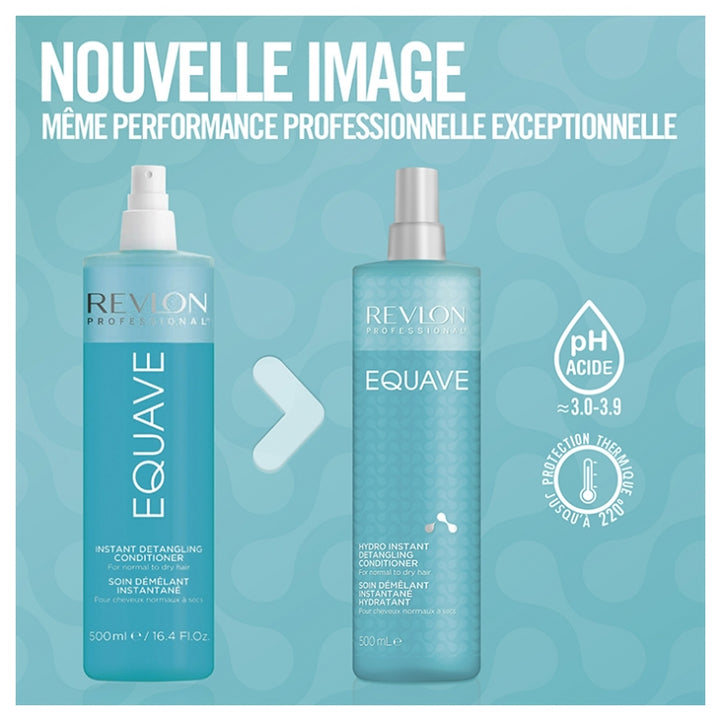 Revlon Professional Equave Hydro Tratamiento desenredante e hidratante instantáneo para cabello normal a seco 500ml