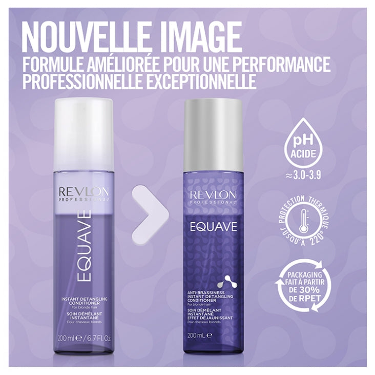 Revlon Professional Equave Cuidado instantáneo desenredante para cabello rubio 200ml