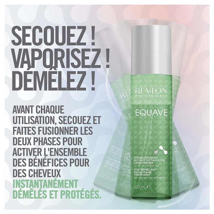 Revlon Professional Equave Soin démêlant fortifiant pour cheveux fins et abîmés 200ml