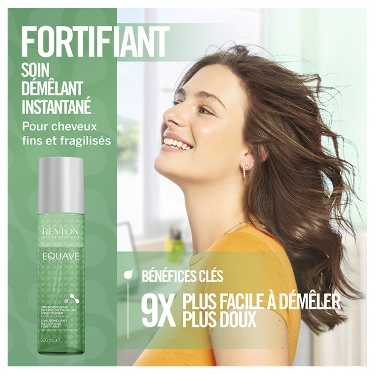 Revlon Professional Equave Soin démêlant fortifiant pour cheveux fins et abîmés 200ml