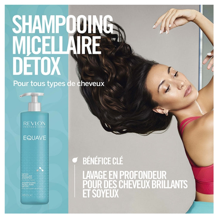 Revlon Professional Equave Detox Micellar Shampoo All hair types 485ml (16.39fl oz)