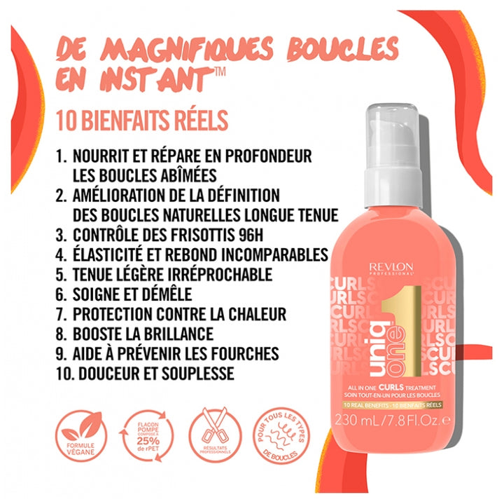 Revlon Professional Uniq One Cuidado todo en uno para rizos 230ml