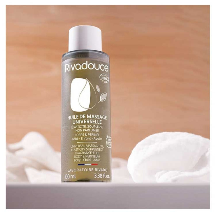 Rivadouce Organic زيت تدليك للجسم والعجان 50ml