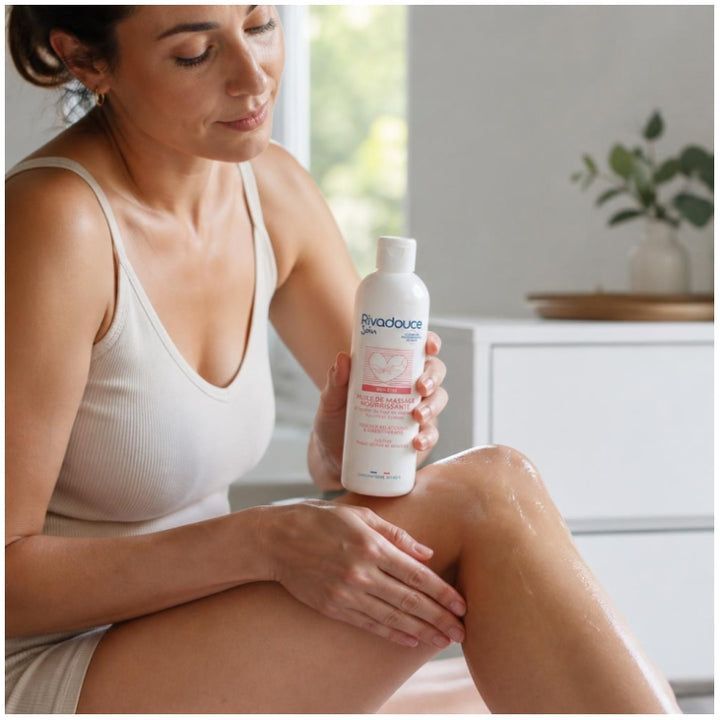 Rivadouce Soin Huile de massage nourrissante pour massage thérapeutique et de kinésithérapie 250 ml
