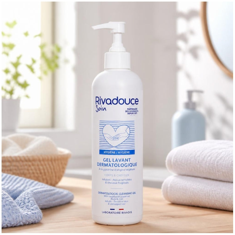 Rivadouce Gel detergente dermatologico Corpo & Capelli 500ml