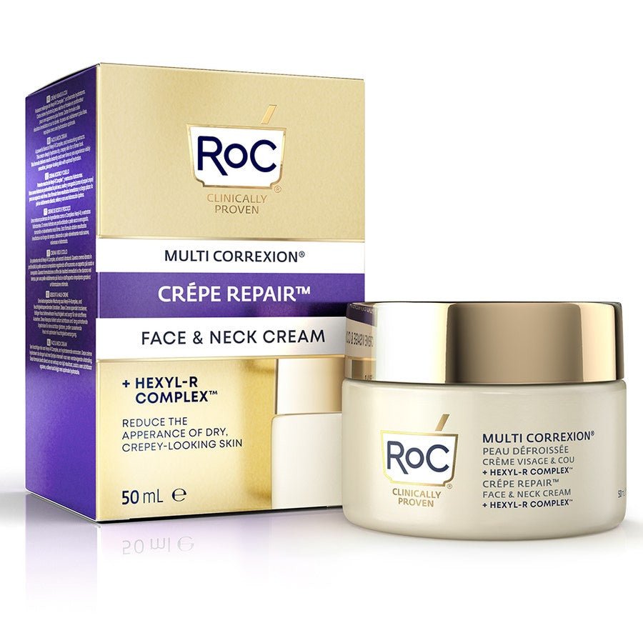 Roc Multi - correction Smooth Skin Face and Neck Cream 50ml (1.69fl oz) - FrenchBeautyHub