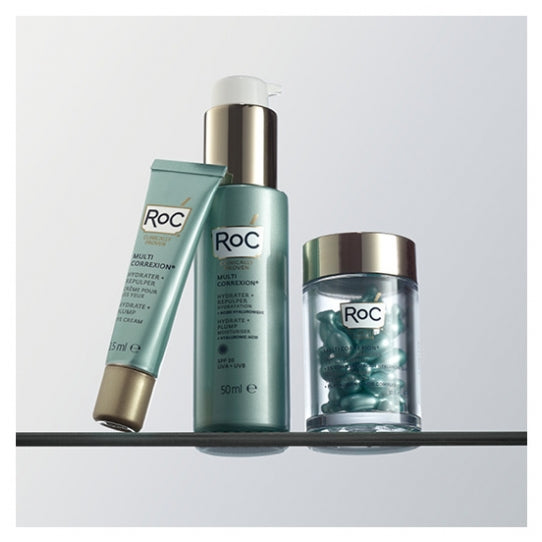 RoC Hydrate+ Plump Serum Capsules with 3% Hyaluronic Acid Complex