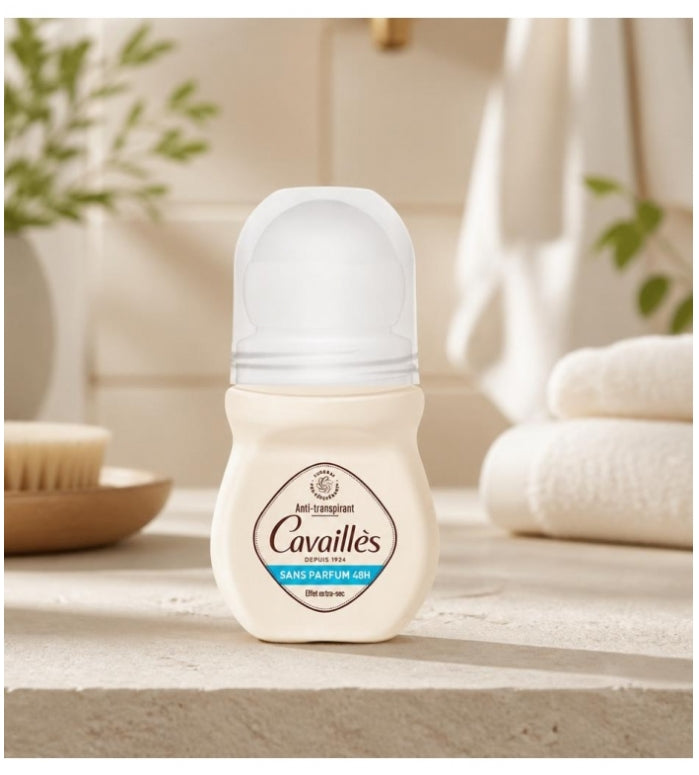 Rogé Cavaillès Anti-Perspirant 48H Desodorante Roll-on sem fragrância