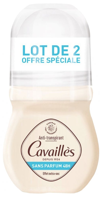 Rogé Cavaillès Anti-Perspirant 48H Desodorante Roll-on sem fragrância