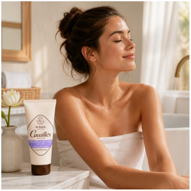 Rogé Cavaillès Surgras Actif Roge Cavailles Extra Gentle Superfatted Shower Gel Lotus Flower 200ml (6.76fl oz)