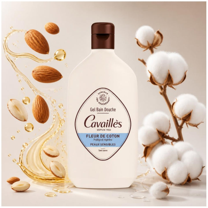 Rogé Cavaillès Refill Bath & Shower Gel Cotton Flower Sensitive Skin