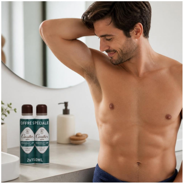 Rogé Cavaillès Deodorants Man Frisheidsspray 2x1 50ml