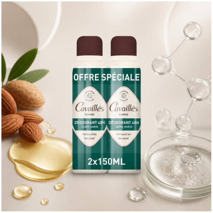 Rogé Cavaillès Deodorants Man Frisheidsspray 2x1 50ml