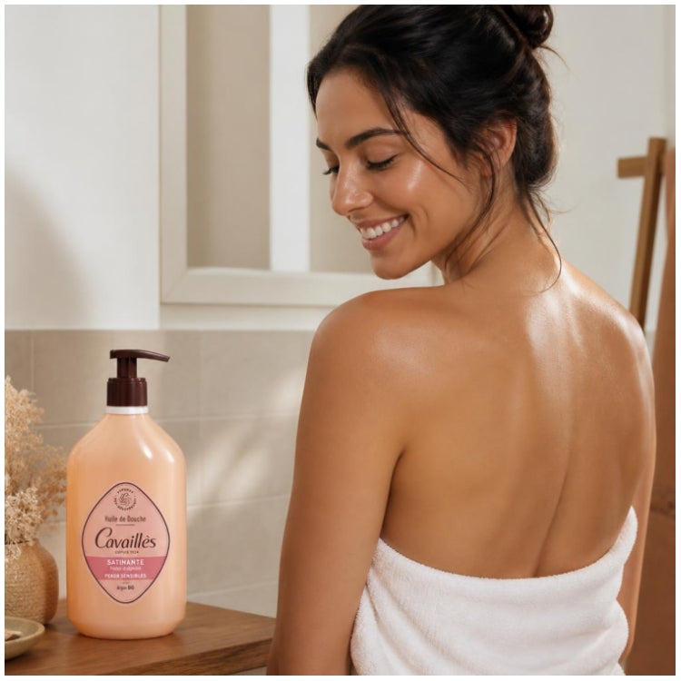 Rogé Cavaillès Surgras Actif Huile de douche pour peaux sensibles 500ml + 250ml