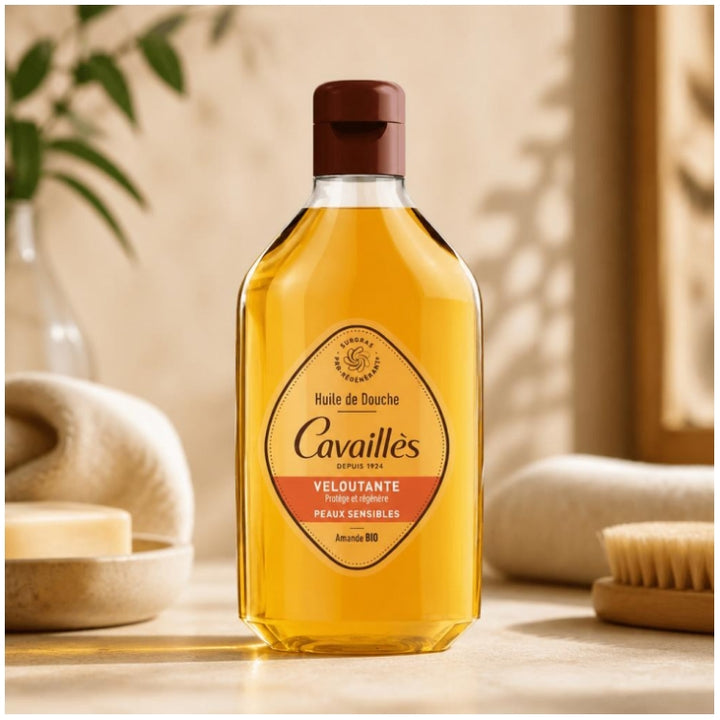 Rogé Cavaillès Surgras Actif Aceite de baño y ducha aterciopelado para piel sensible 250ml